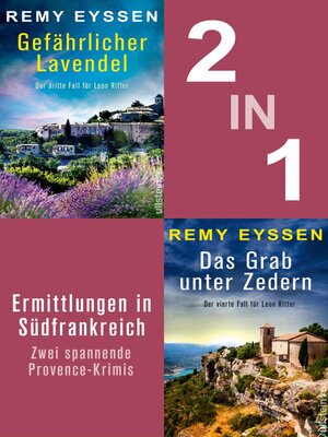 cover image of Gefährlicher Lavendel & Das Grab unter Zedern